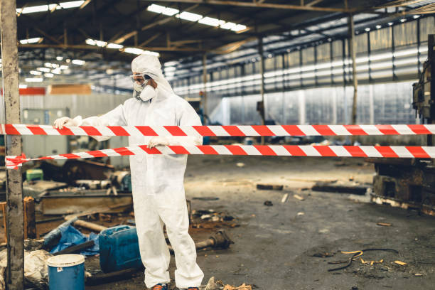 Professional Trauma Scene Cleanup technician working in Gasquet, CA